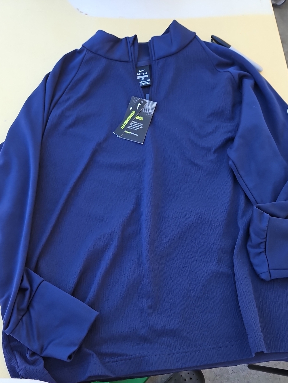 Nike Women's Zip-Up Sweater Jacket - Deep Blue